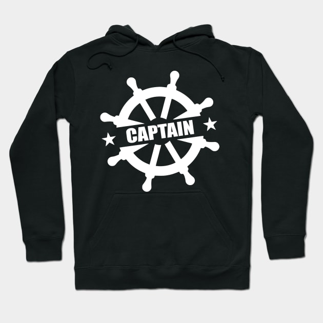 Captain Ship Hoodie by Ramateeshop